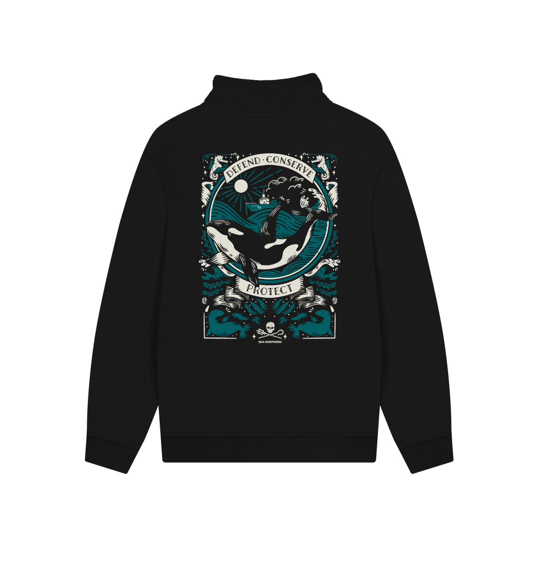 Orca Half Zip Sweatshirt