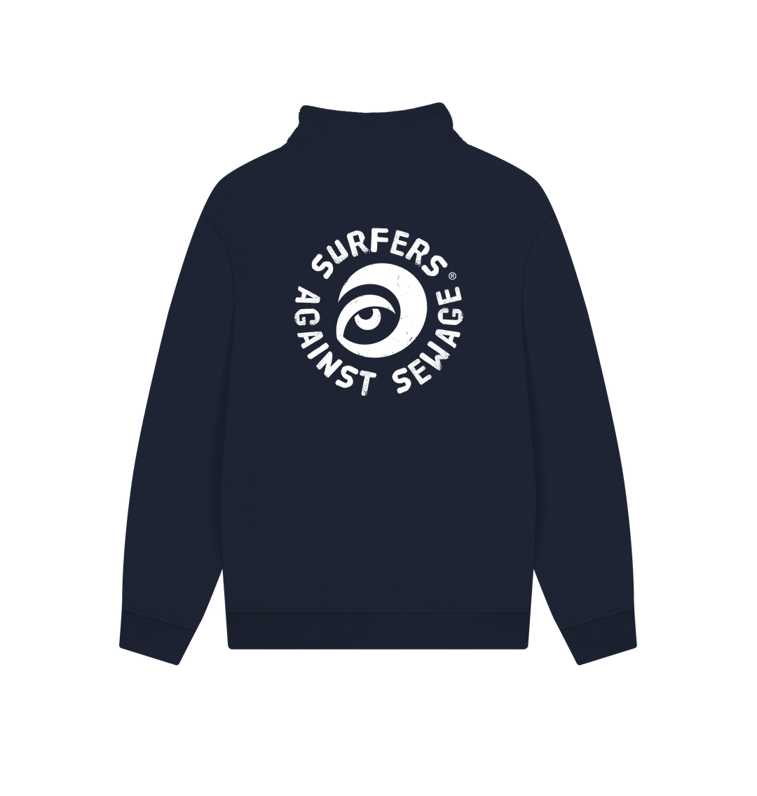 SAS Logo Half Zip Sweatshirt