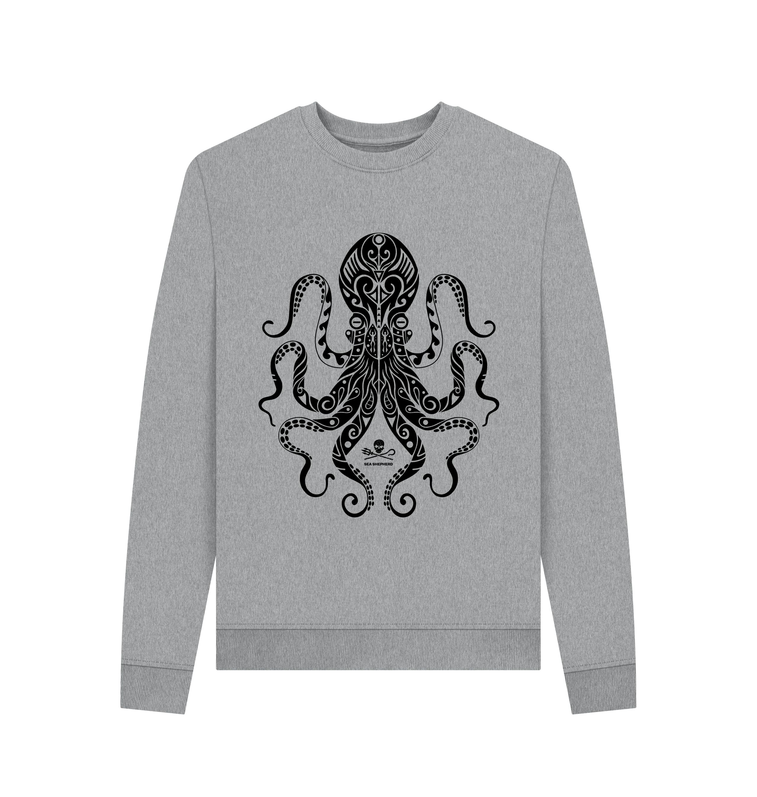 Tribal Octopus Oversized Jumper | Sea Shepherd