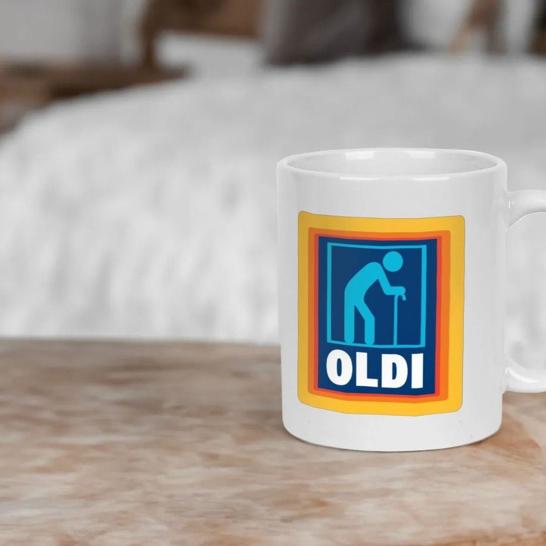 Oldi Mug | Funny Retirement Mug | Shirtbox