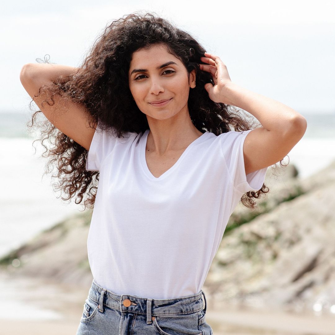 Women's V-Neck T-shirt - Main Image