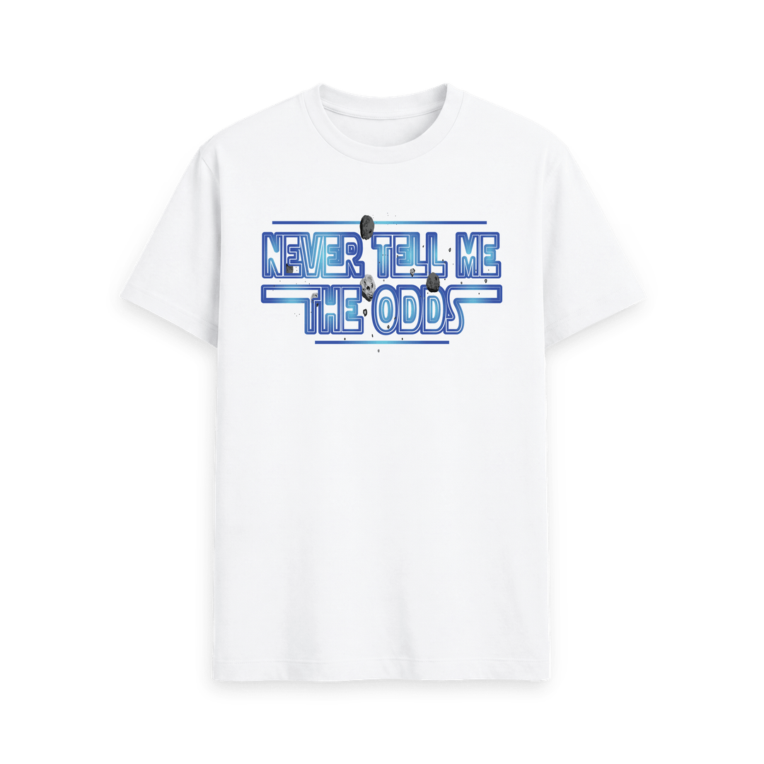 Hans Solo Quote T Shirt | Never Tell Me The Odds | Shirtbox
