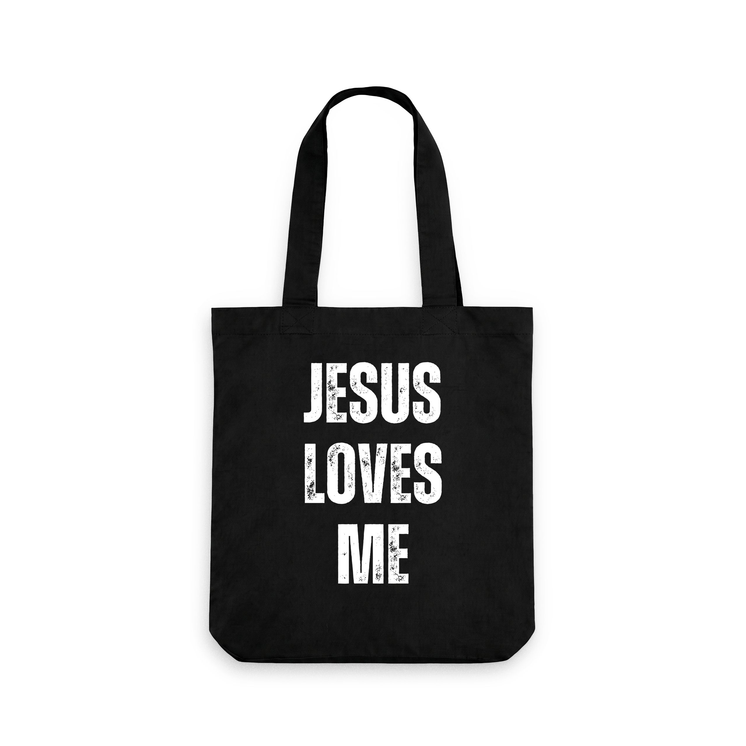 Jesus Loves Me 100% Organic cotton Tote bag