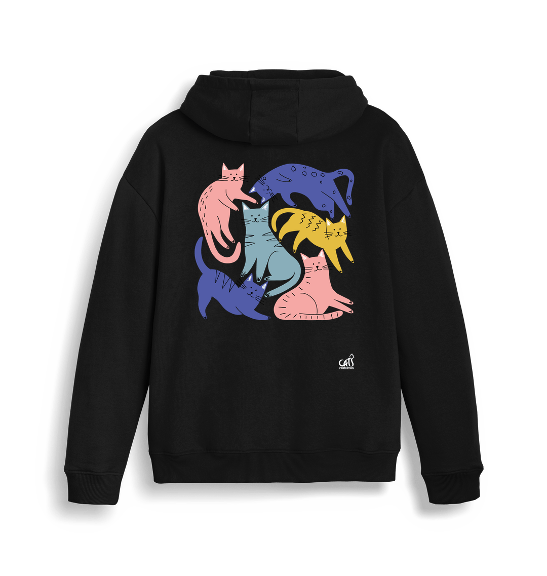 Cats Zip Hoodie
