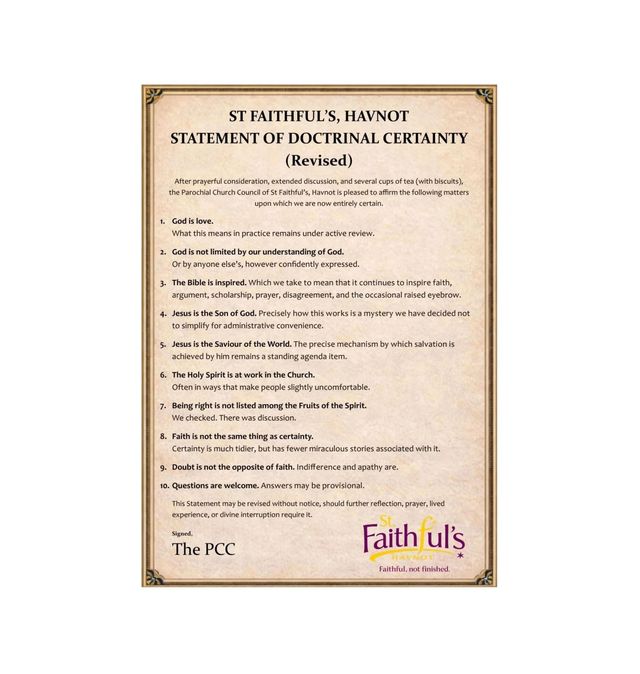 Statement of Doctrinal Certainty