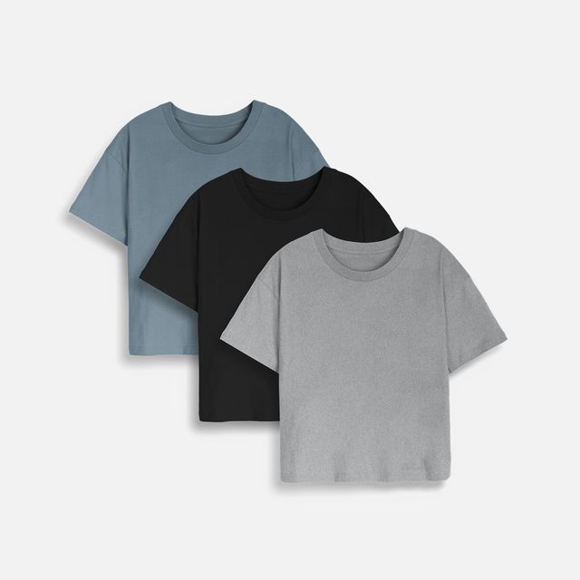 Women's Organic Scoop Neck T-shirt - 3 Pack