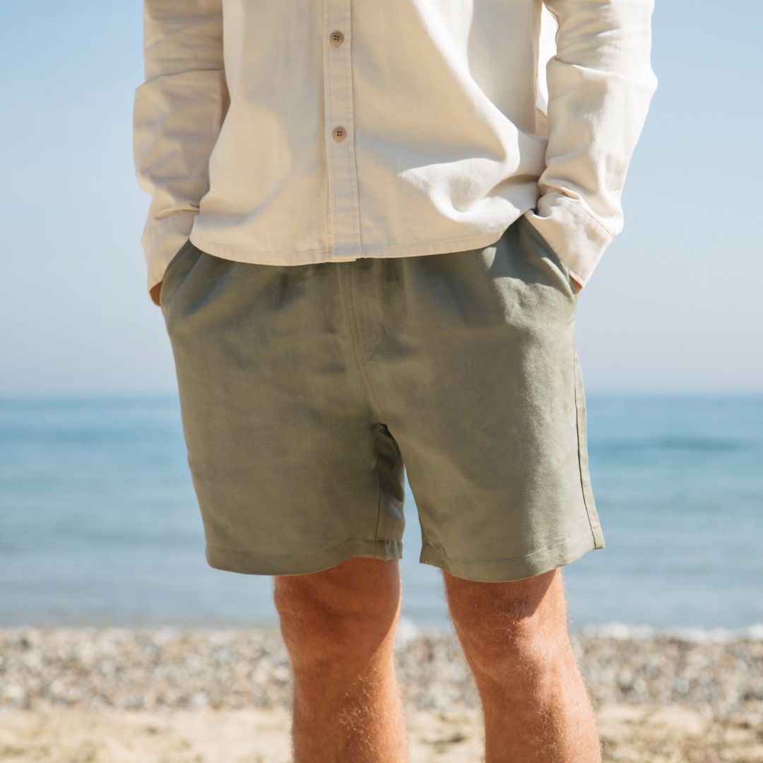 Men's Linen Shorts