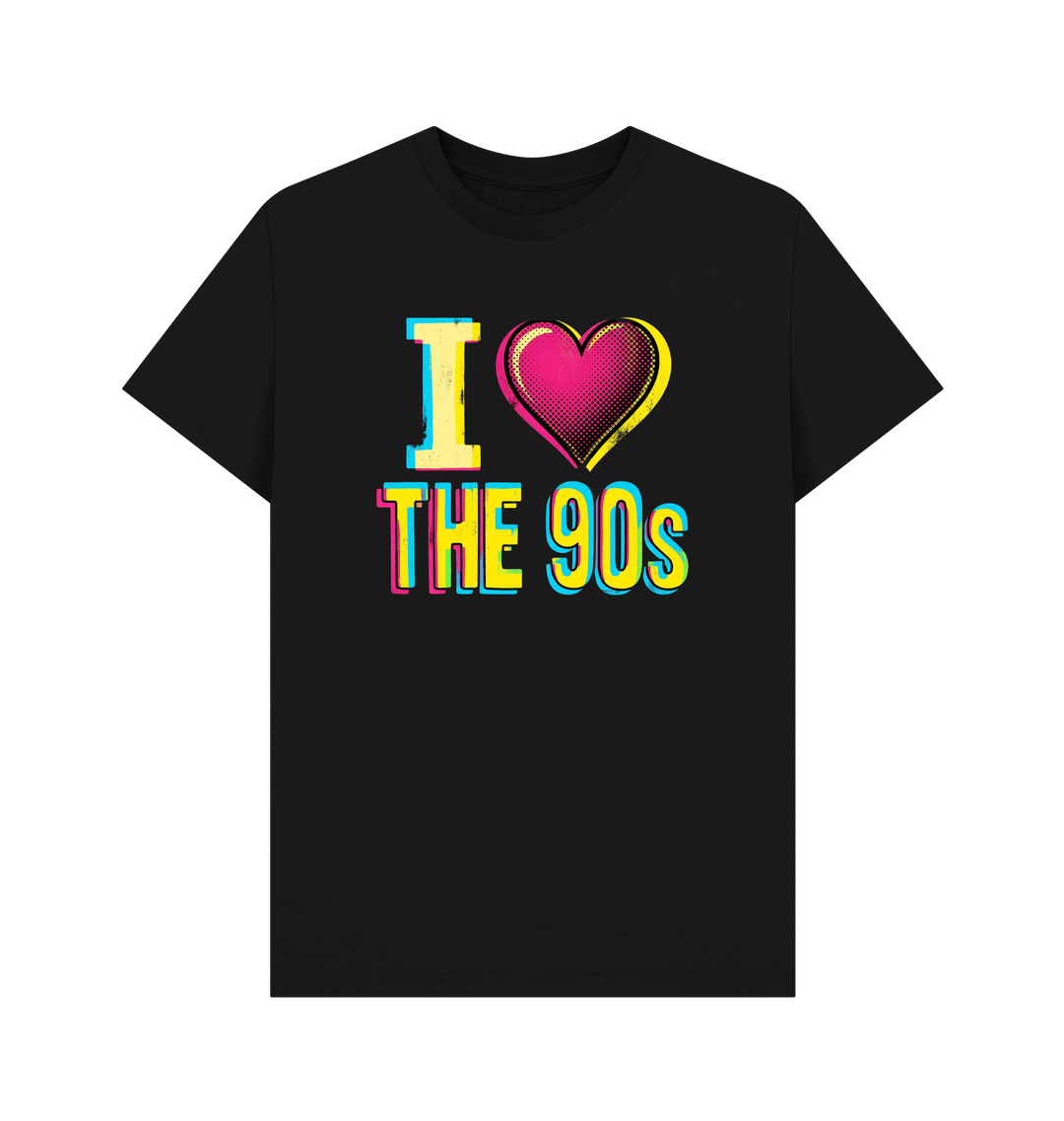 I Love The 90s T-Shirt | Retro Nineties Tee | Shirtbox