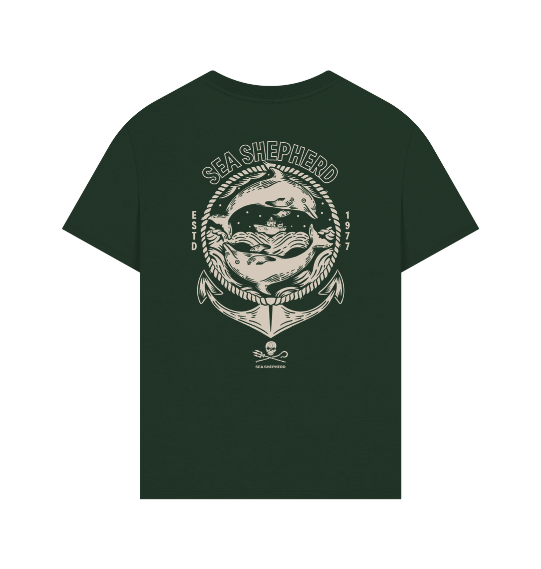 Sea Shepherd Dolphin Oversized T-shirt