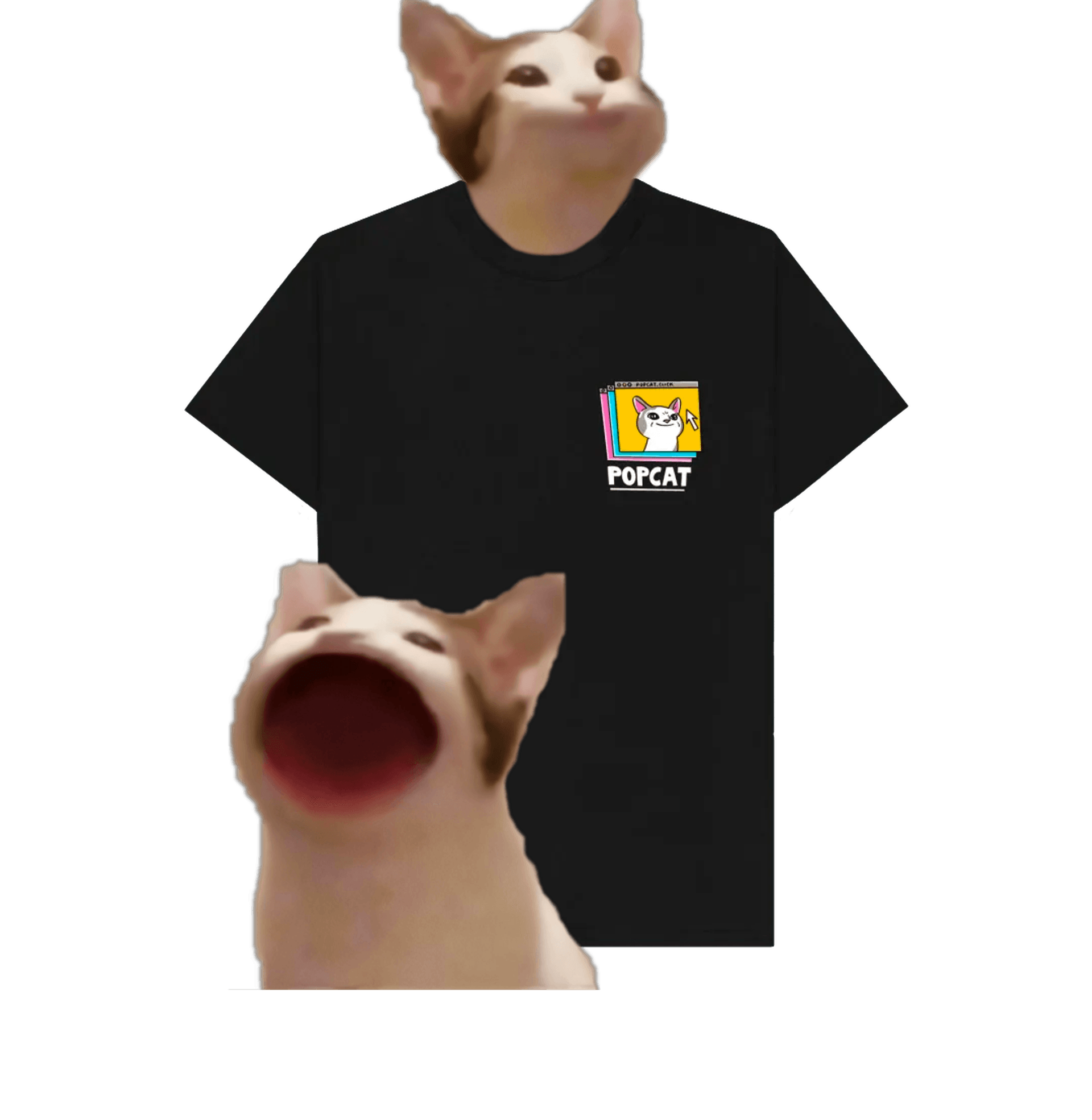 Click For Merch Button POPCAT.CLICK Merch