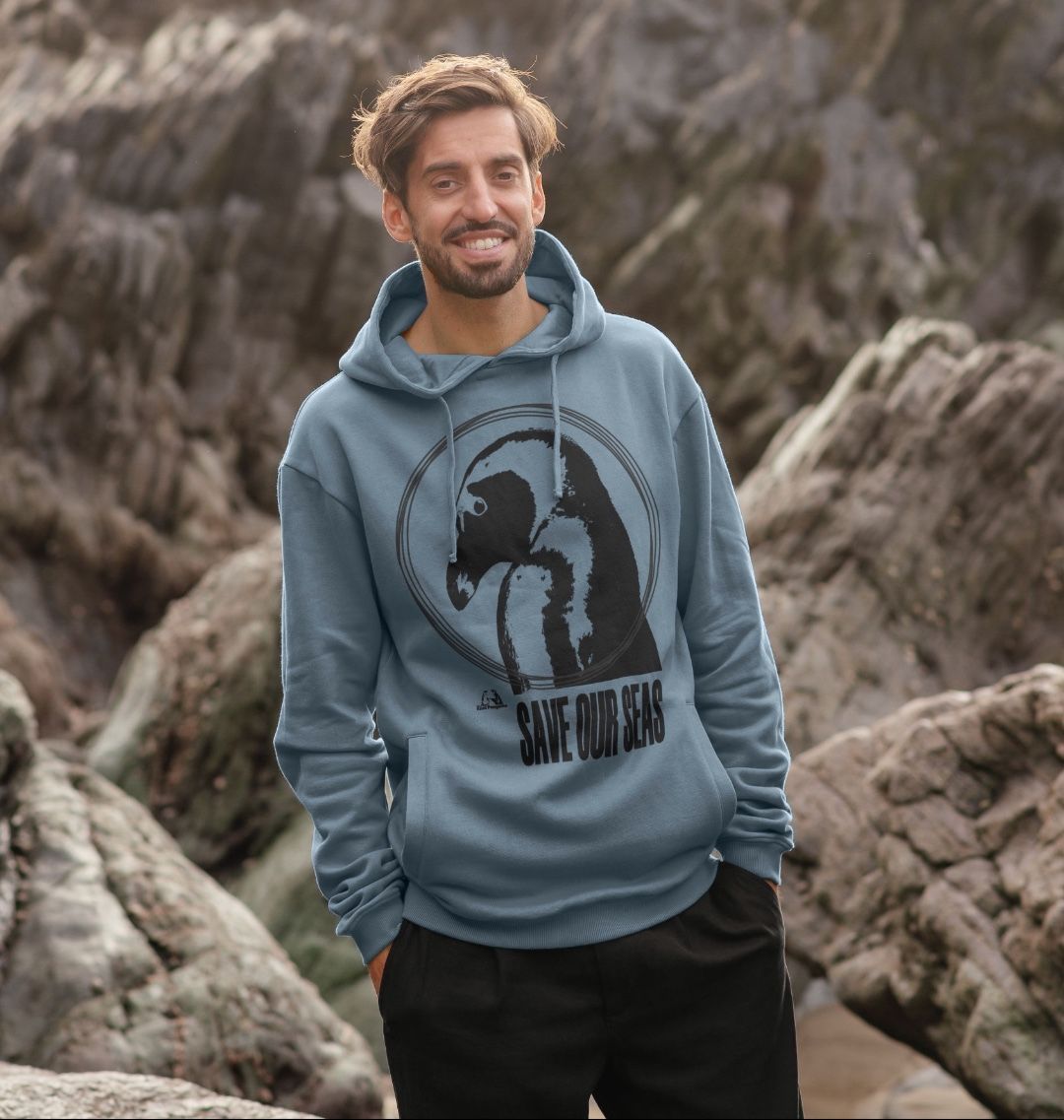 Save Our Seas Penguin hoodie