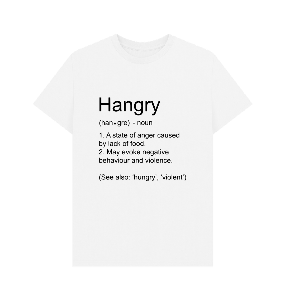 Hangry Definition T Shirt | Funny Hangry T-Shirt | Shirtbox
