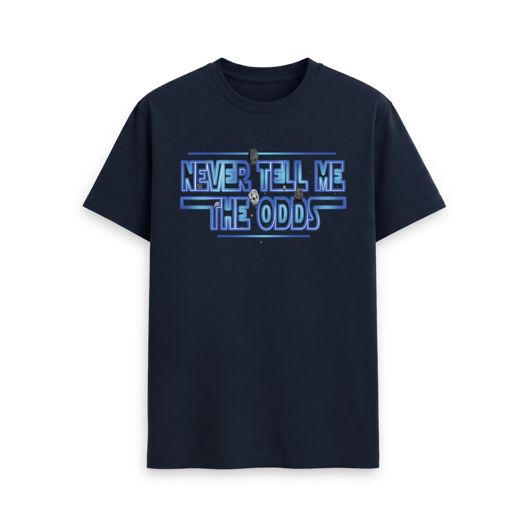 Hans Solo Quote T Shirt | Never Tell Me The Odds | Shirtbox