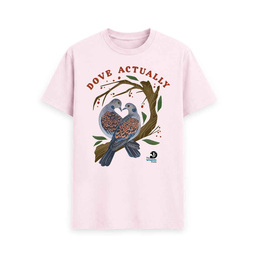 the GazettE　DOVE CIRCLE TEE Dove Actually T-shirt | The Wildlife Trusts Shop