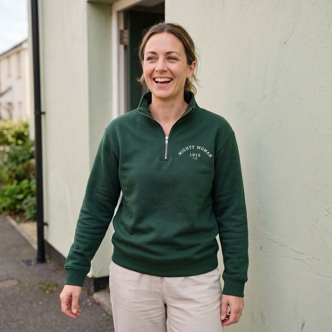 Mighty Woman Quarter Zip