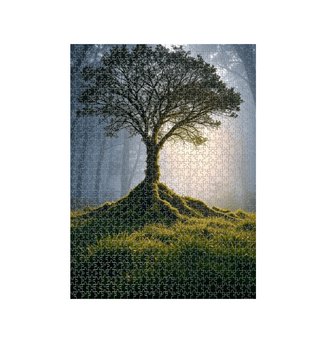 Enchanted Tree Puzzle