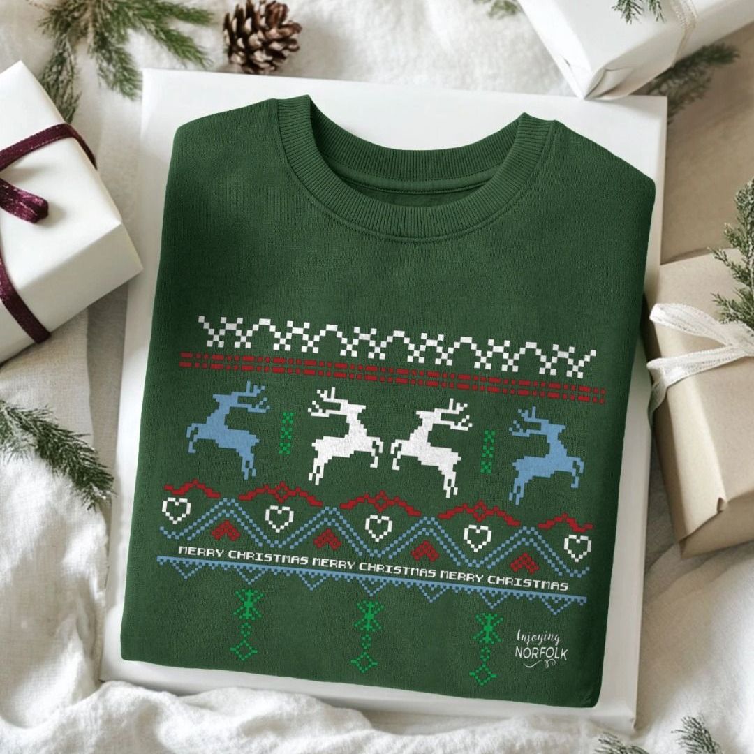 Norfolk Men's Christmas Jumper - Main Image