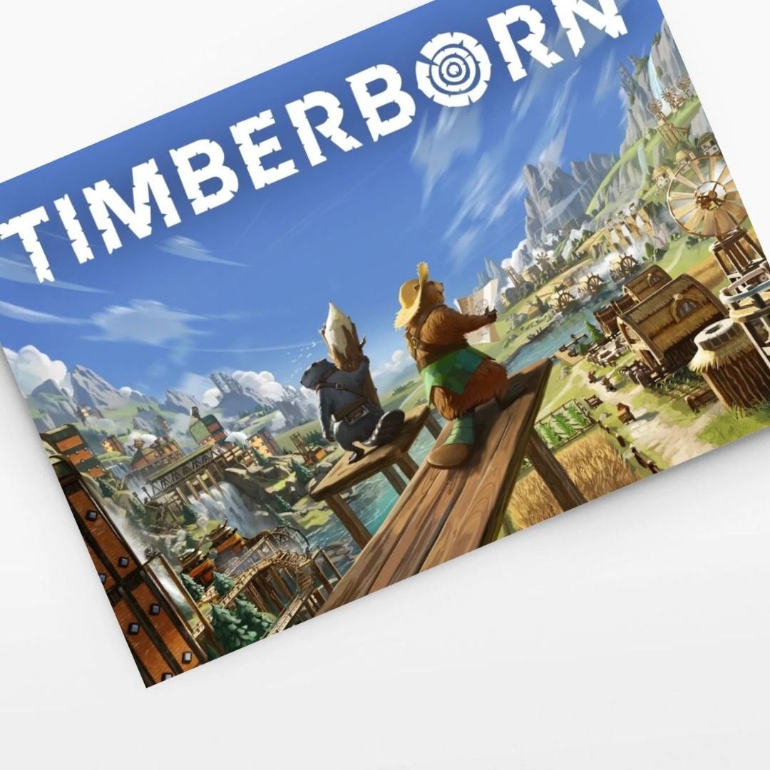 Timberborn Poster | Timberborn Wall Art | Timberborn