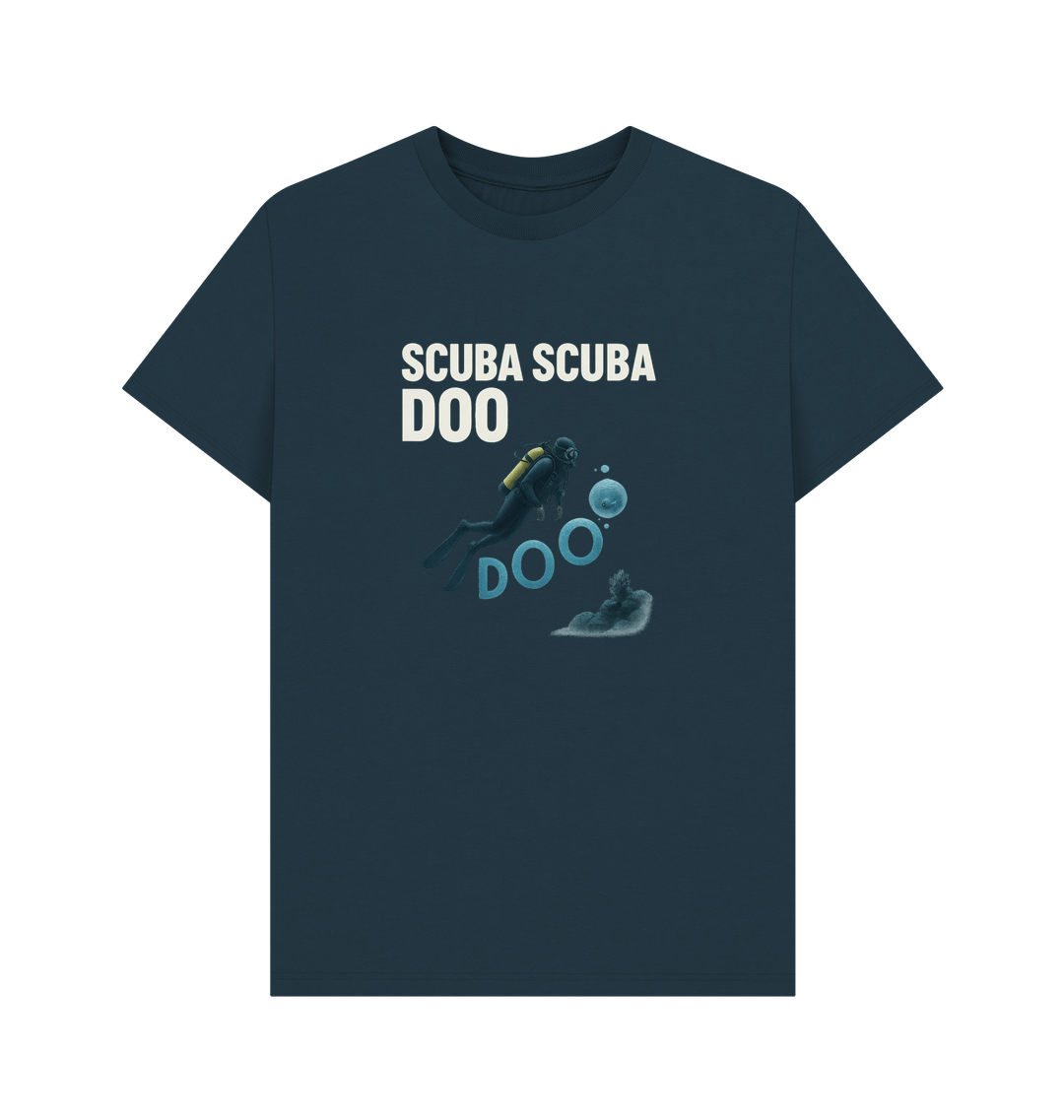 Scuba Scuba Doo Realistic Diver T-Shirt Deep Sea Funny Bubble