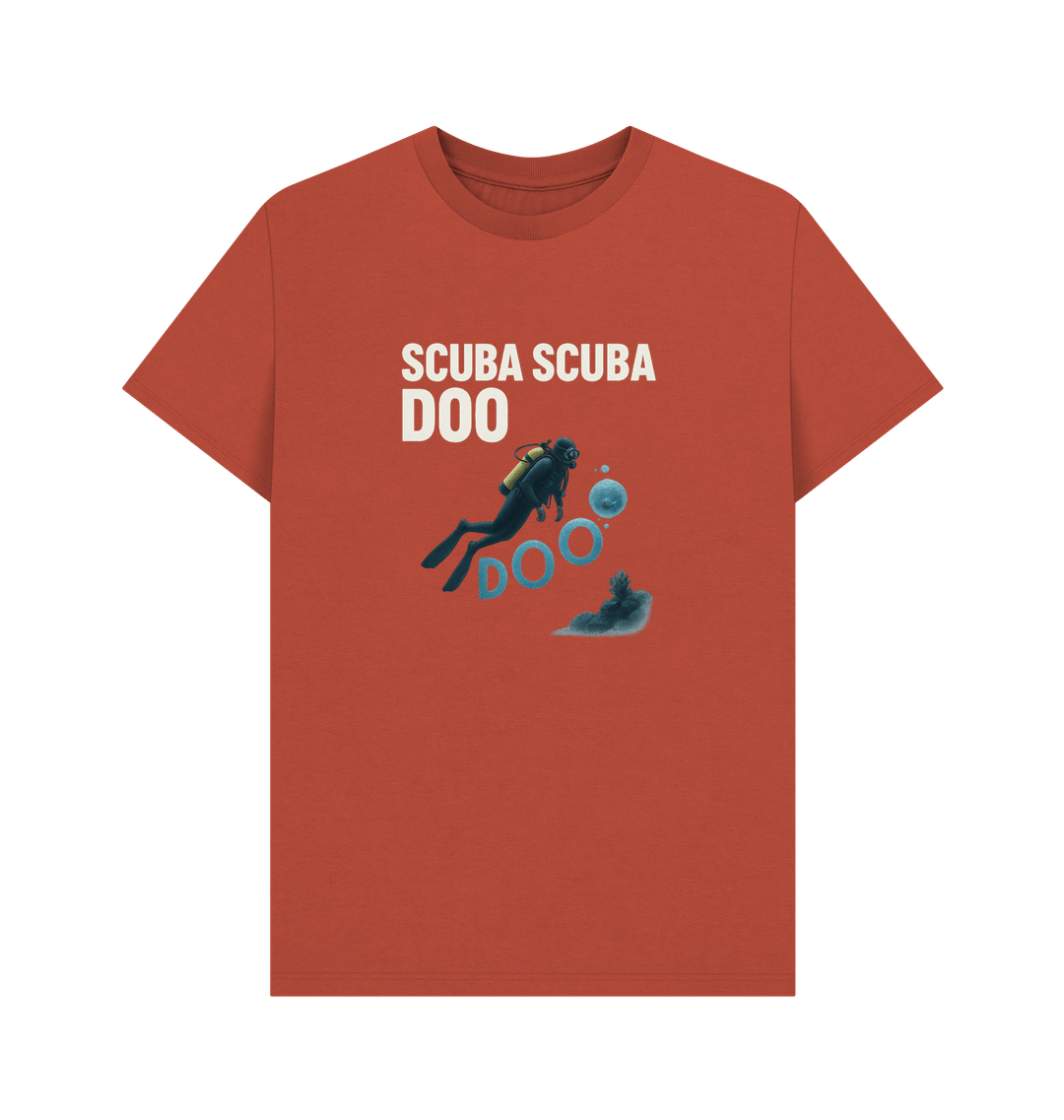 T-shirt Humour Plongée 'The Scuba Father' - Coton Gildan Loose Fit - Homme - Neuf Sur Commande