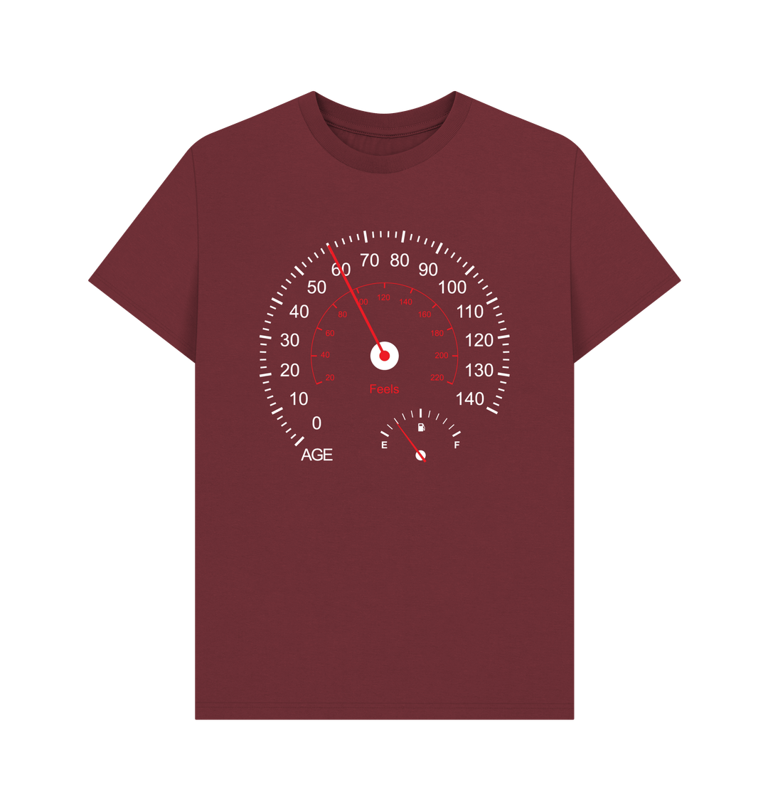 Speedometer 60th Birthday T Shirt | Funny Car Gift | Shirtbox