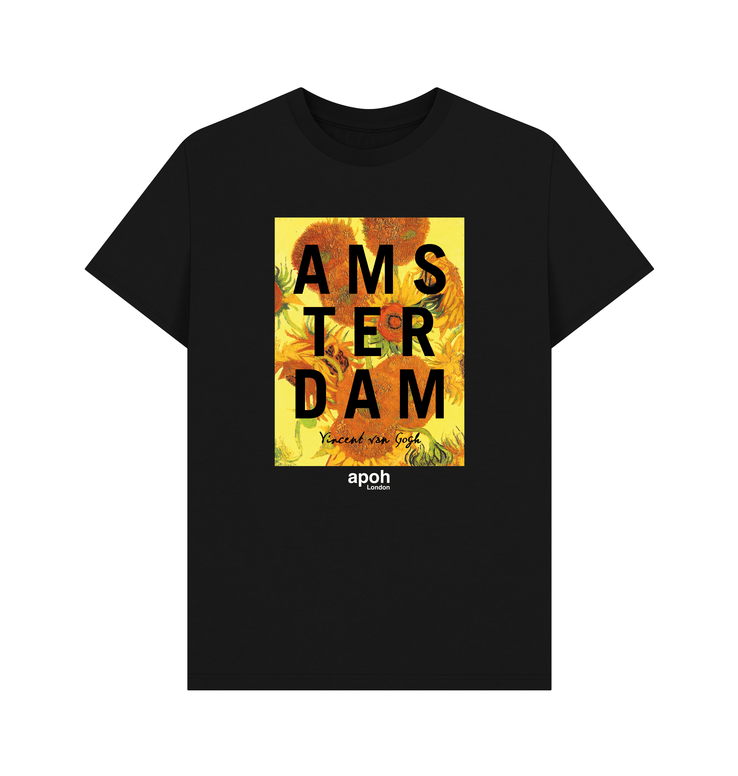 PREMIUM OFFICIAL APOH apoh Van Gogh Flowers Unisex T-Shirt - Picture 2 of 3