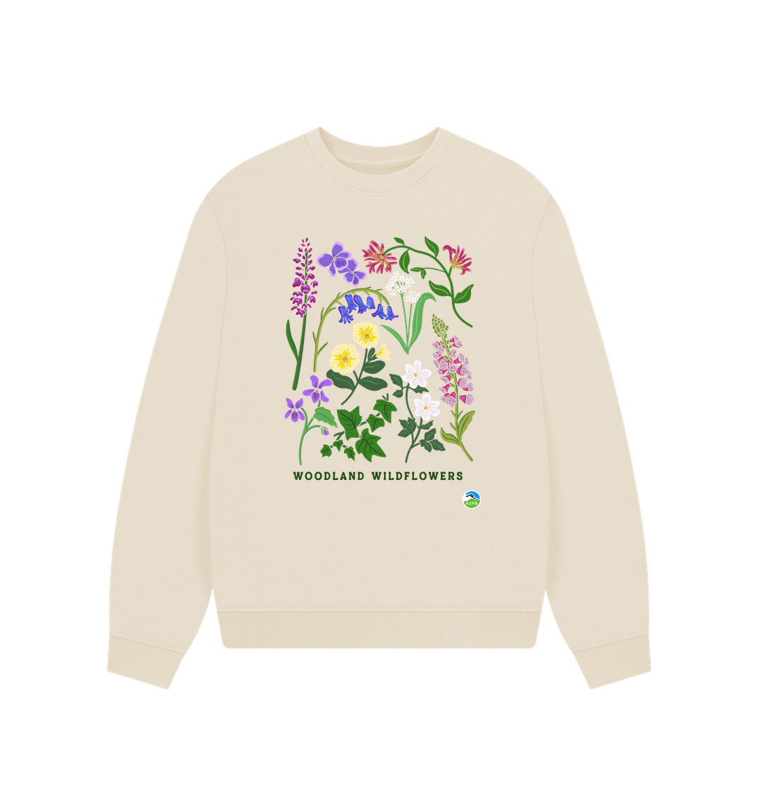 Woodland Wildflowers Oversized Jumper
