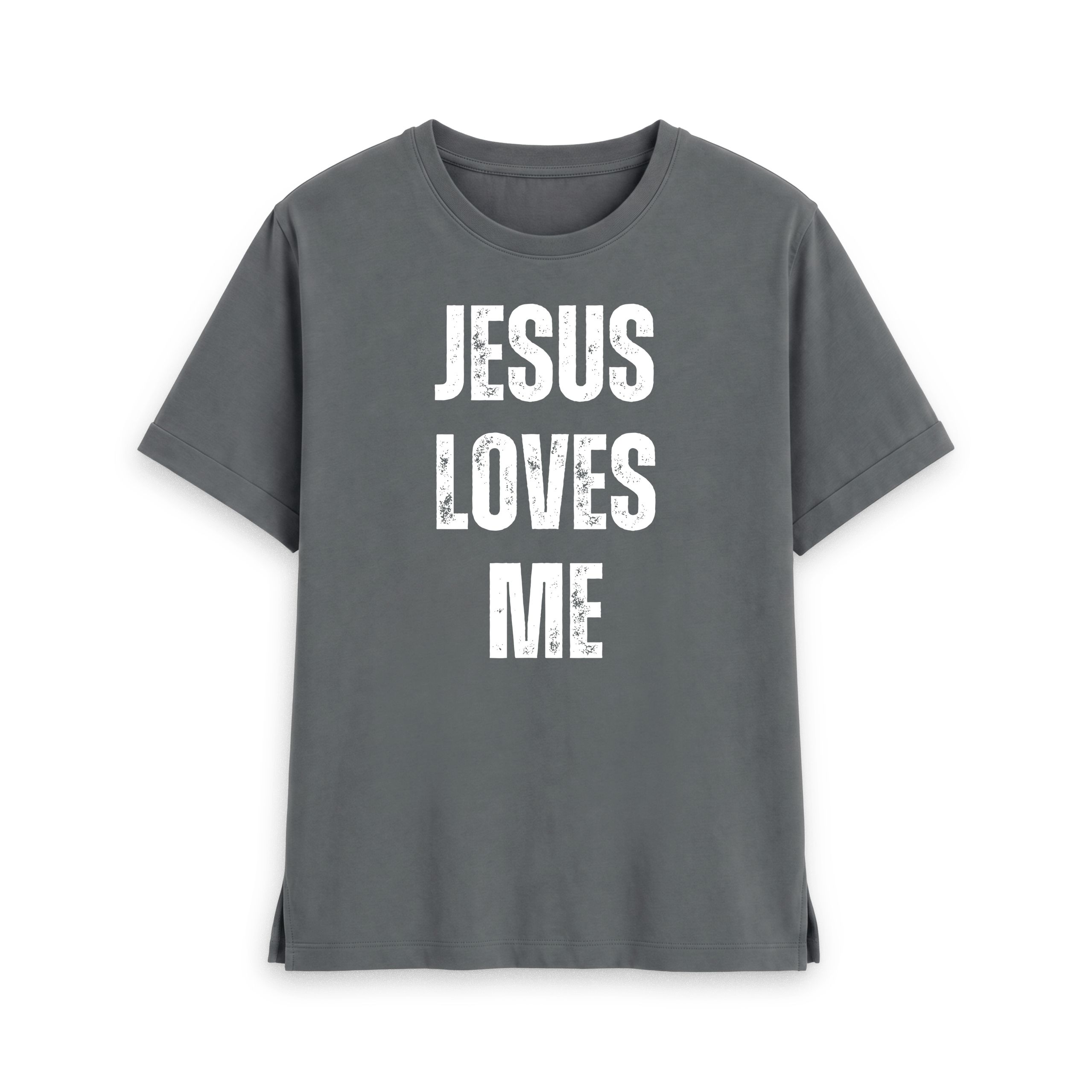 Jesus Loves Me 100% Organic cotton Women's Relaxed Fit T-Shirt