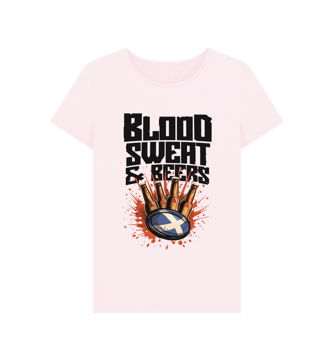 Funny Scotland Rugby Womens T-Shirt | Shirtbox