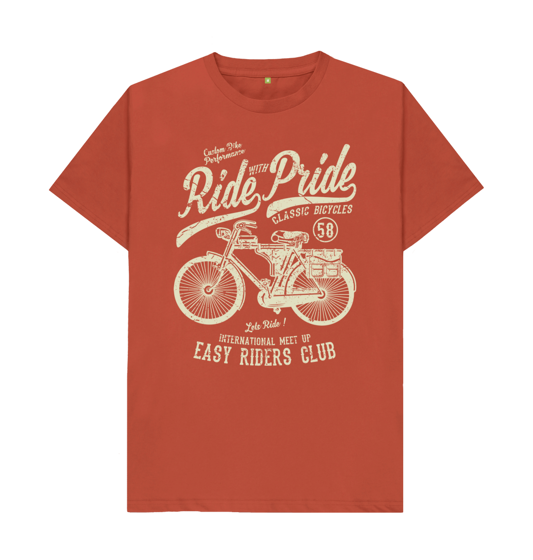 Retro Cycling T-Shirt Vintage Bicycle Tee Shirtbox