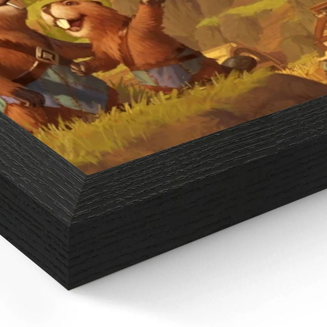 Timberborn Poster | Gaming Wall Art | Timberborn