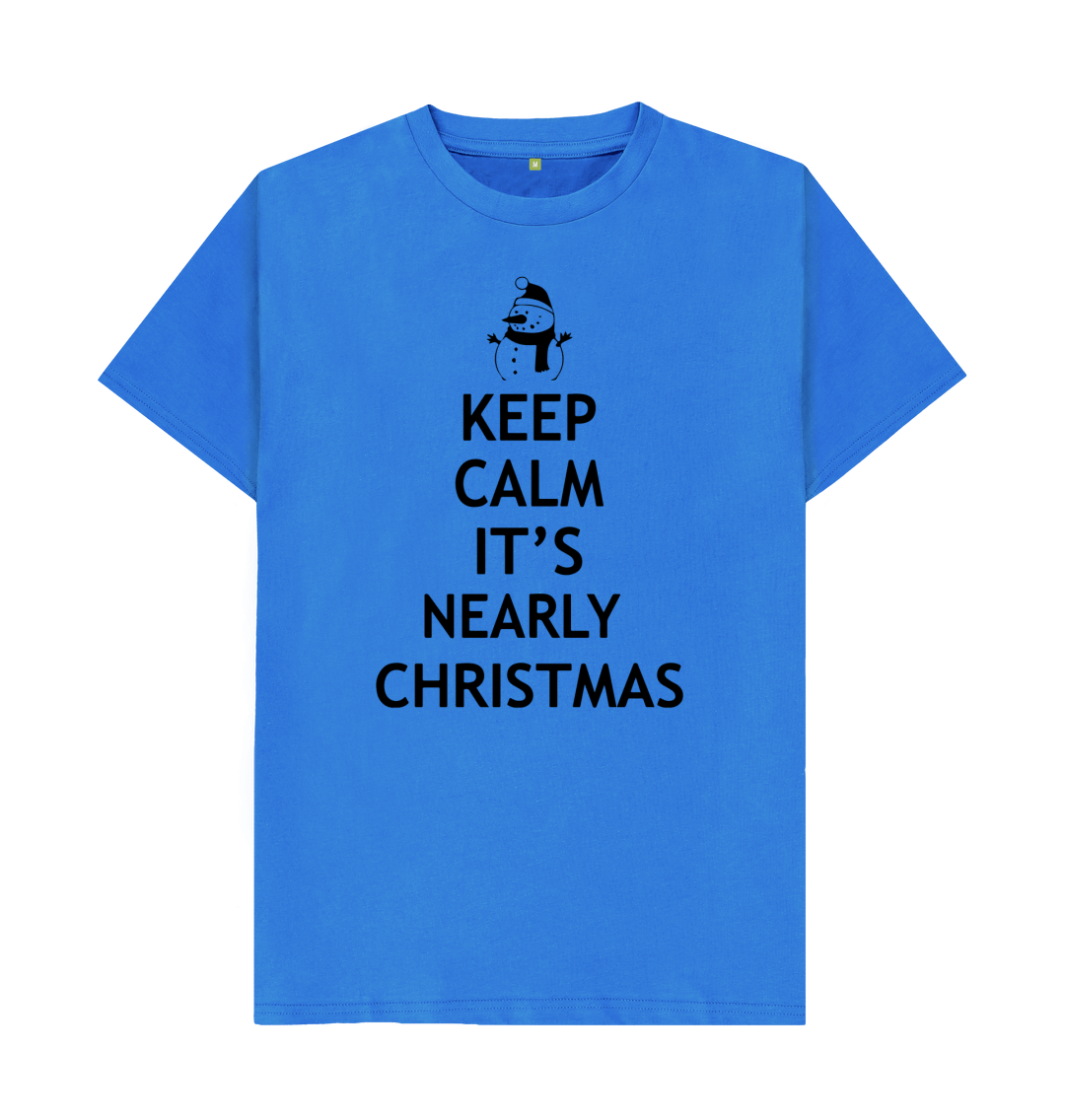 Keep Calm Christmas T-Shirt | Funny Xmas Tee | Shirtbox