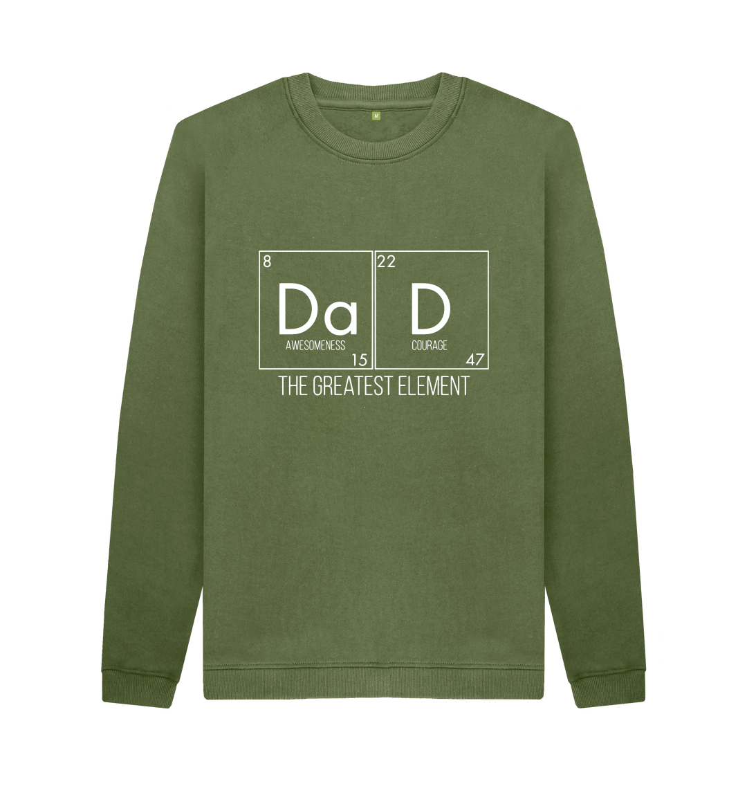 Funny Fathers Day Jumper Science Dad Jumper Shirtbox
