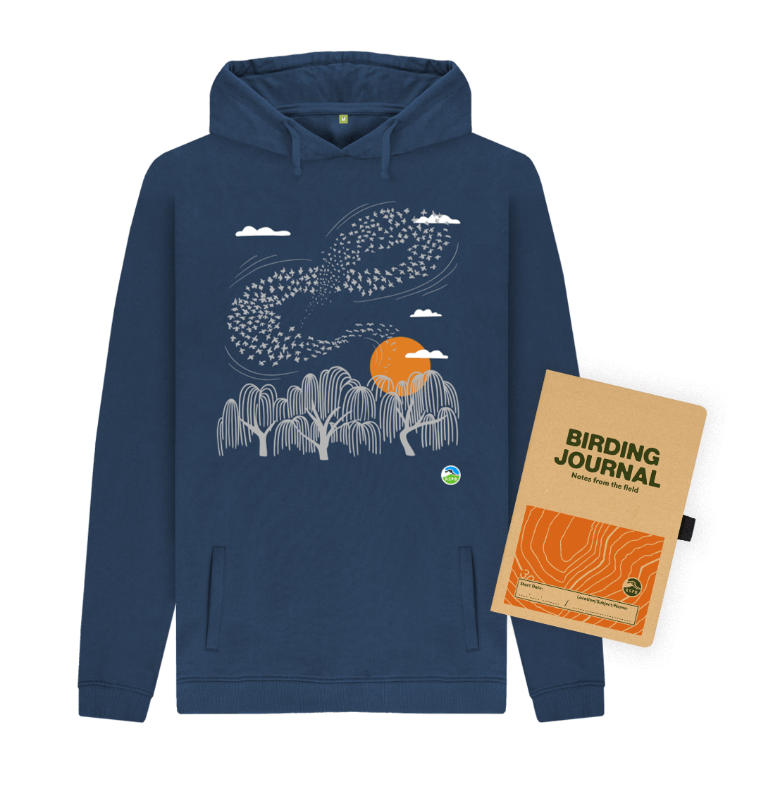 Starling Murmuration Hoody & Notebook Bundle