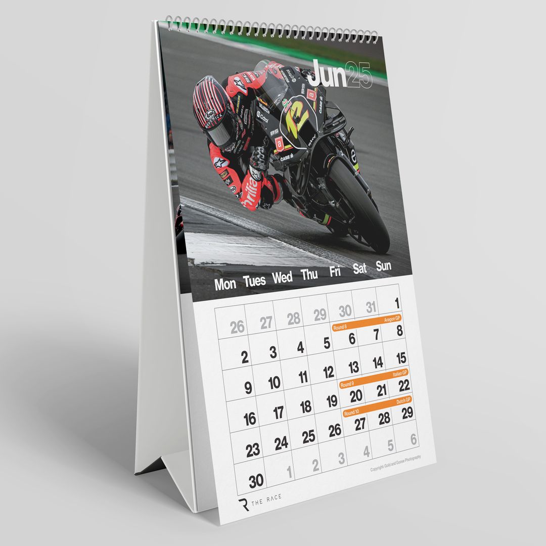 The Race Moto Calendar 2025