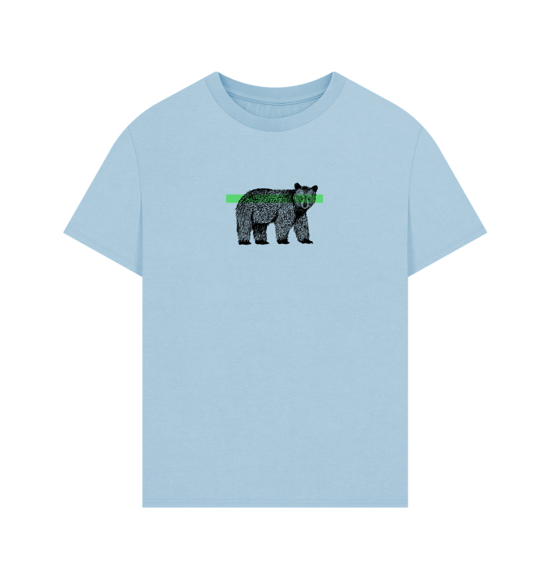 Men's Black Bear Oversized T-shirt