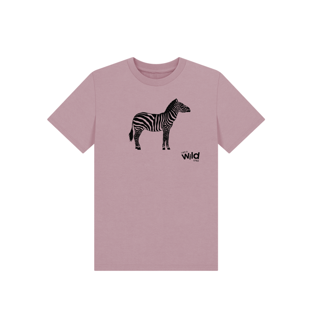Kids Zebra T-shirt | Childrens Zebra Top | BBC Earth