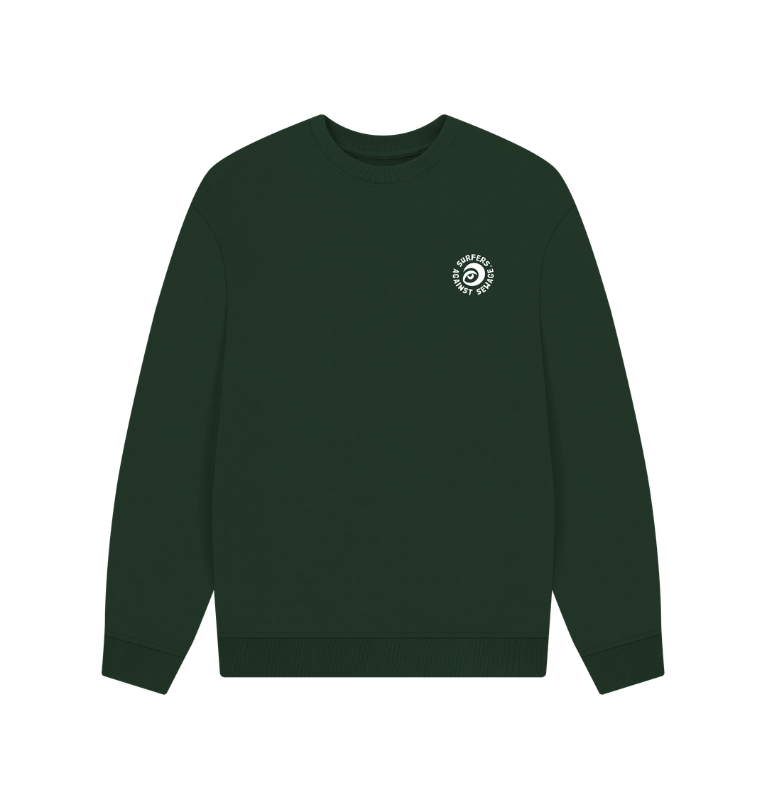 SAS Front & Back Logo Oversized Sweatshirt