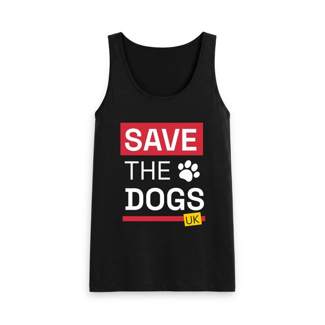 Save The Dogs UK - Women’s Vest (Black)