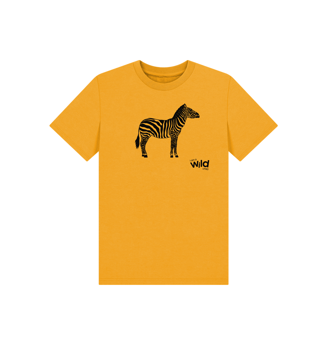 Kids Zebra T-shirt | Childrens Zebra Top | BBC Earth