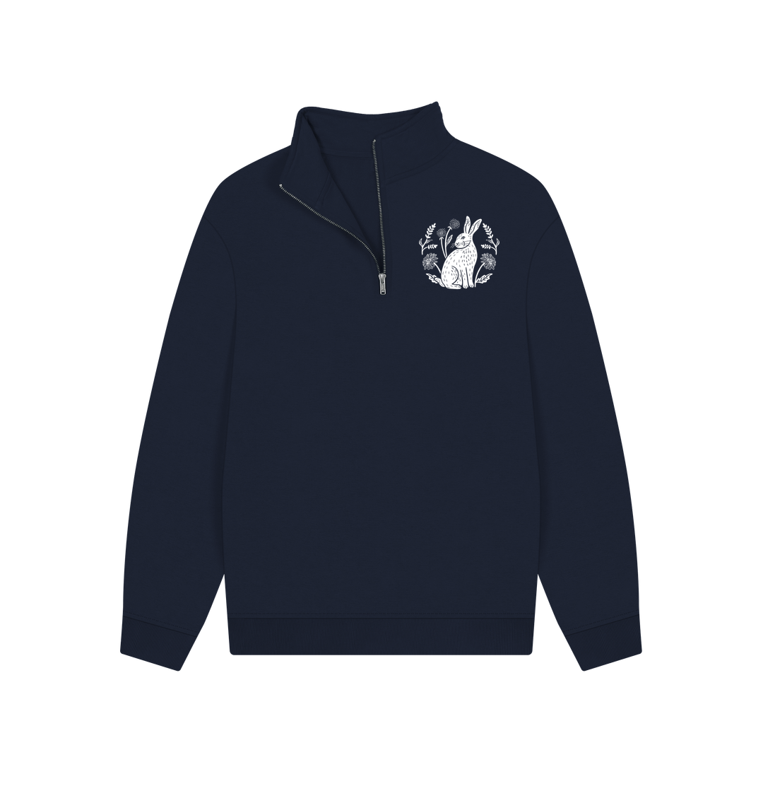 Hare Half Zip Sweatshirt