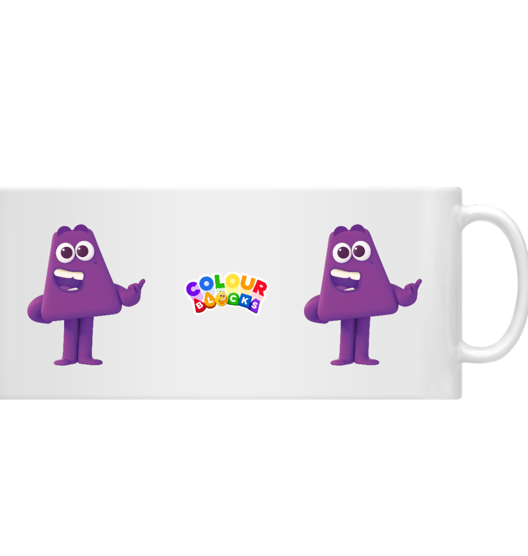Colourblocks - Colourblock Purple Mug