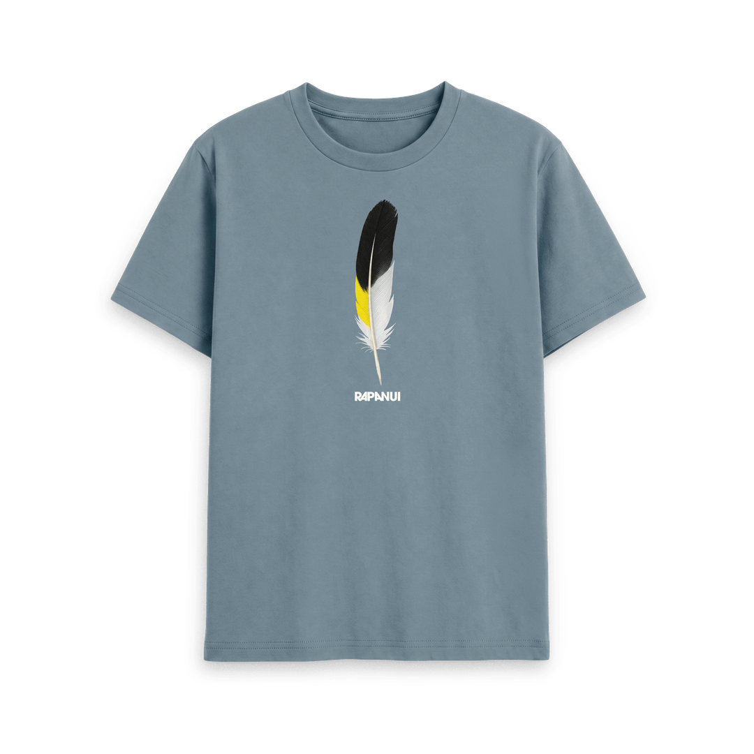 LGB FEATHER BIRD Tシャツ Womens Goldfinch Feather T Shirt | Ladies Bird Tee | Rapanui