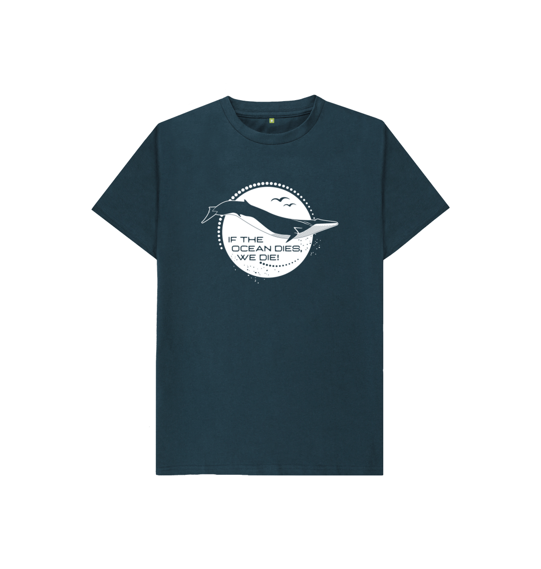 Fin Whale Kid's T-shirt