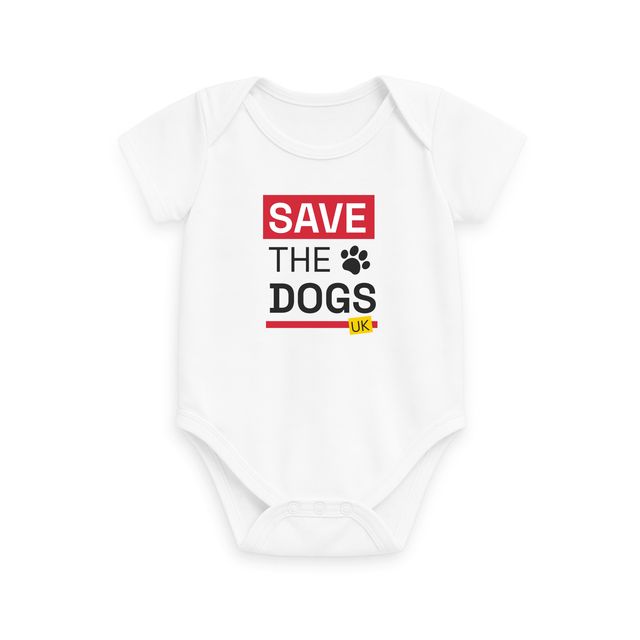 Save The Dogs UK - Baby Grow