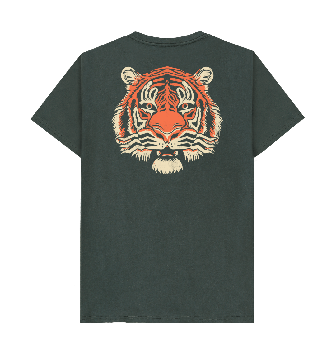 Tiger Back Print T-shirt