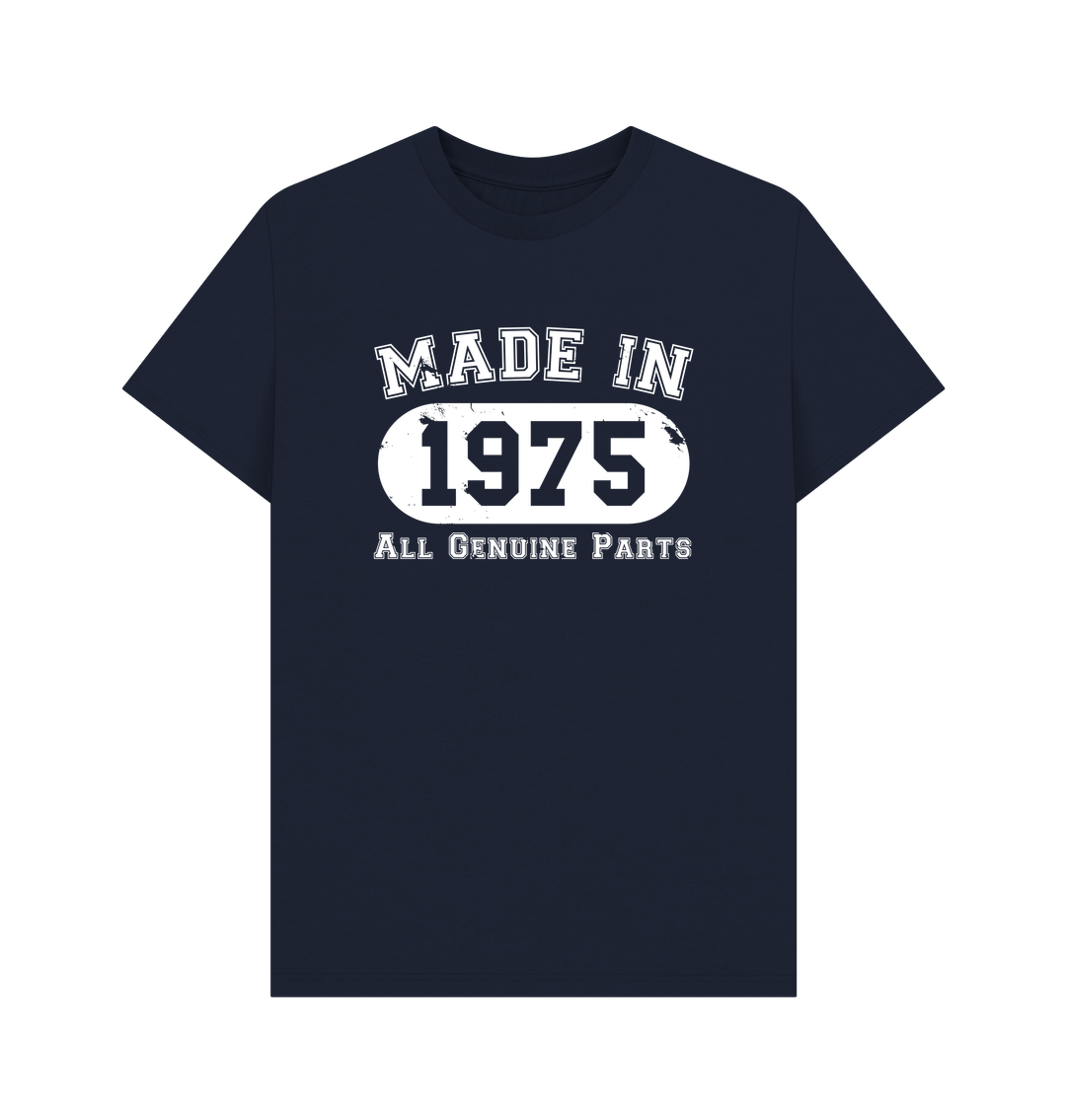 Made in 1975 T-Shirt 50th Birthday Gift Shirtbox