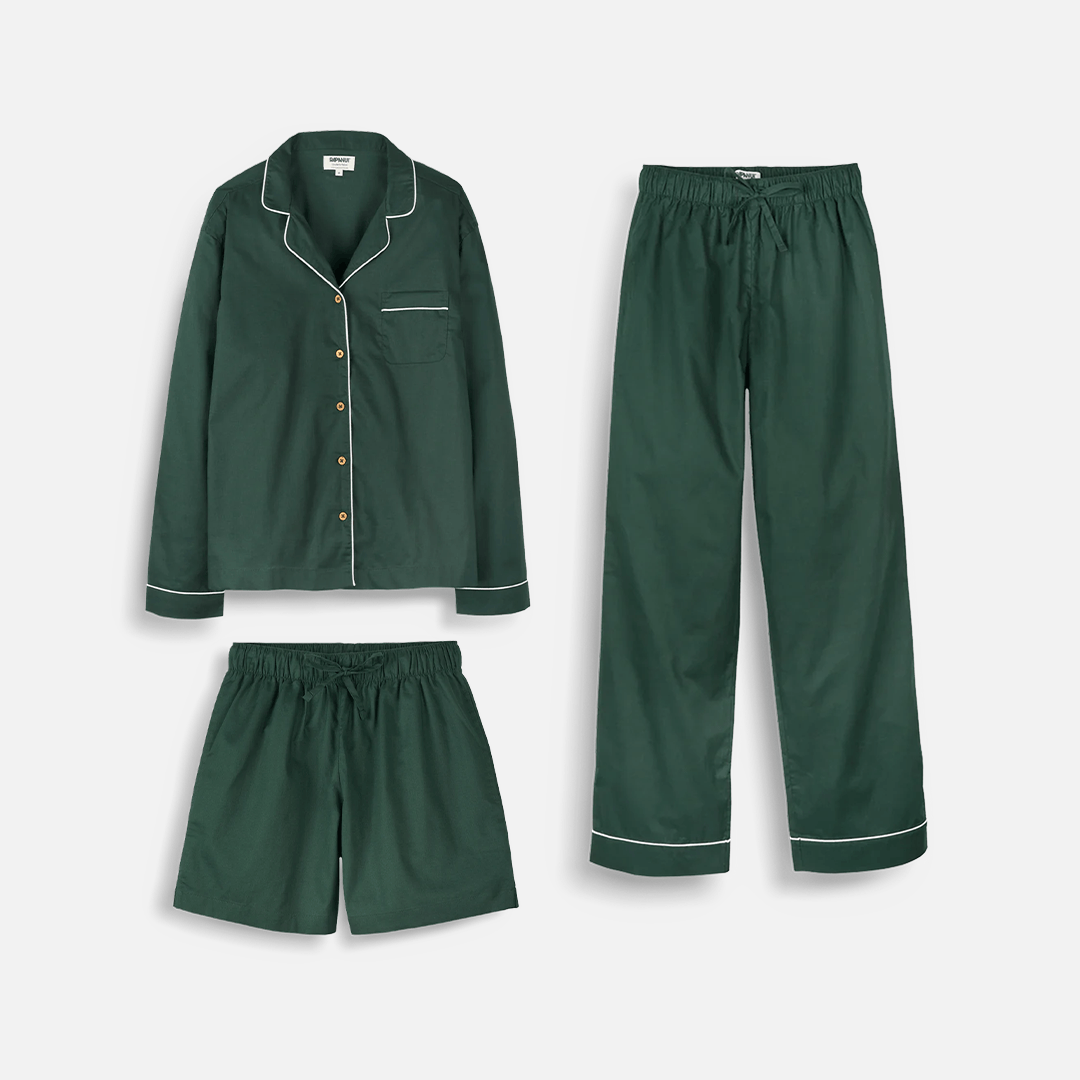 Women's Organic Cotton Pyjama Set Soft PJs Rapanui