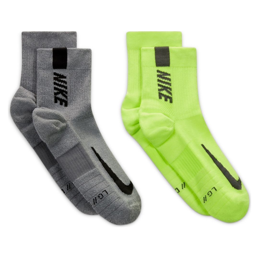 Nike Multiplier Running Ankle Socks (2 Pair) - Main Image