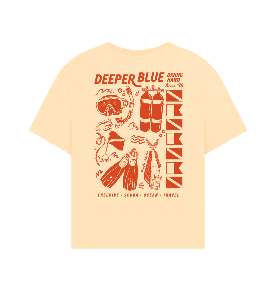 Women's Oversized Diving Gear T-shirt